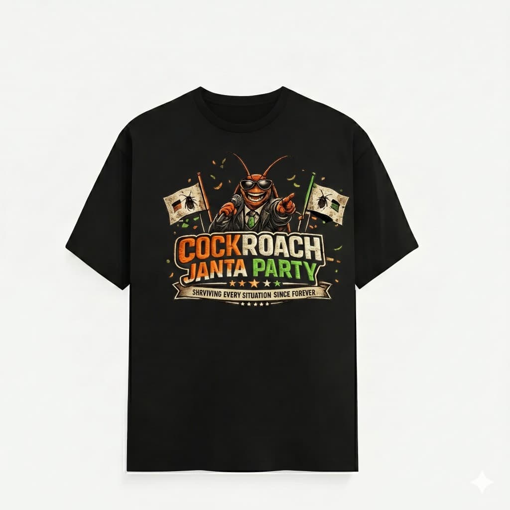 Cockroach Janta Party Tee